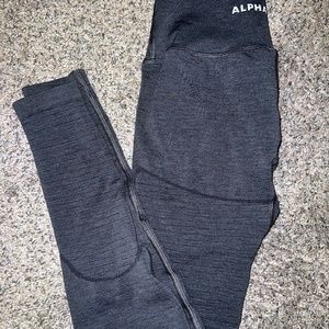 Alphalete Grey OG Revival Leggings